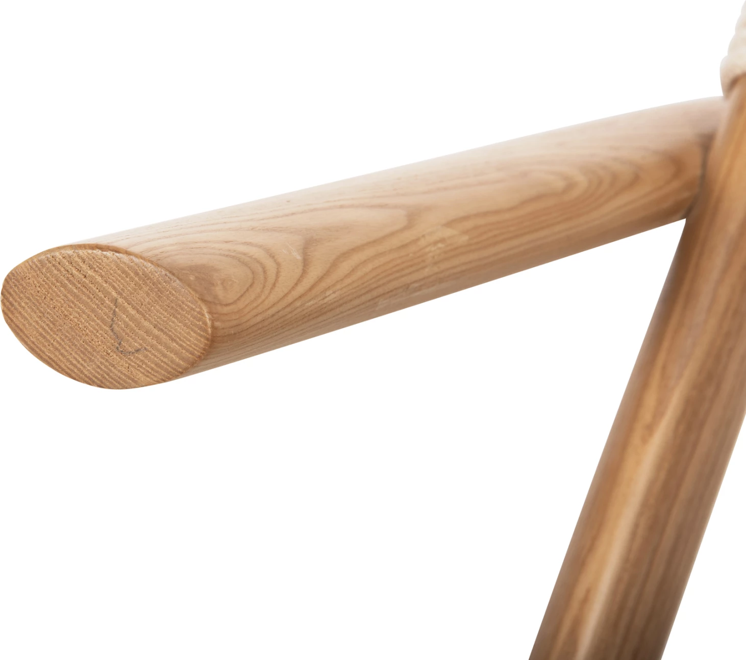 Ležalni stol CRAFT FH9413.01 iz jesenovega lesa in vrvi naraven