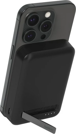 Brezžični power bank Belkin BoostCharge Pro, 15 W, črn