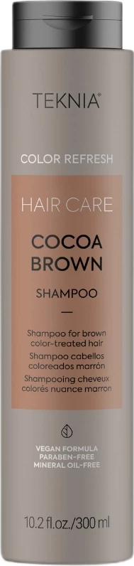 Barvni šampon za rjave lase, Lakme Teknia Ultra Brown Shampoo Refresh, za ženske, 300 ml