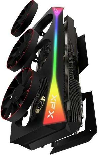 Grafična kartica XFX Mercury Radeon RX 9070 XT OC Magnetic Air Edition RGB, 16 GB GDDR6, črna