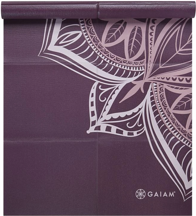 Joga podloga, GAIAM, za moške in ženske, vijolična