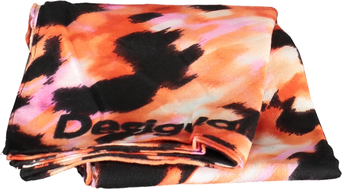 Ženski rožnat šal DESIGUAL