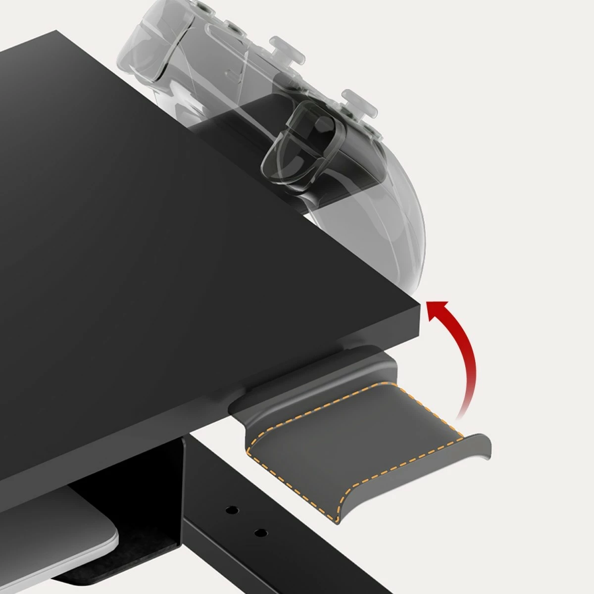 Stojalo za prenosnik Ergo Office ER-303 B, za mizo, črno