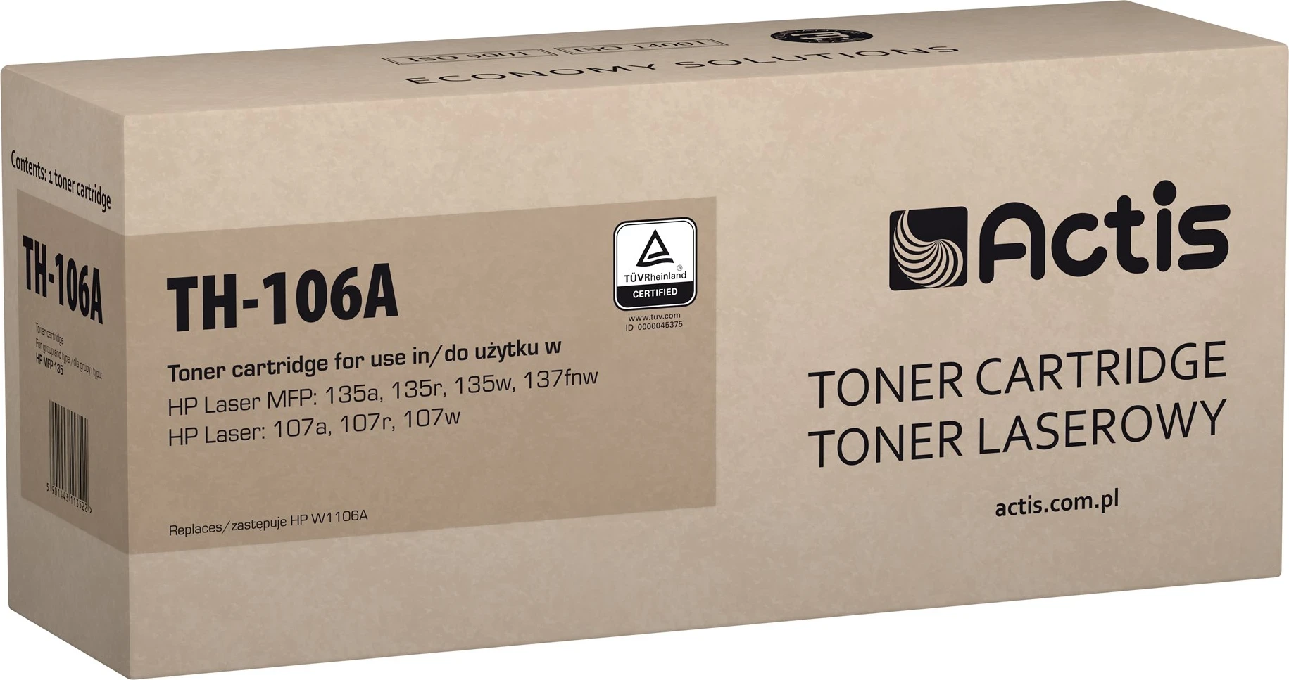 Zamenjalni toner Actis TH-106A za tiskalnike HP