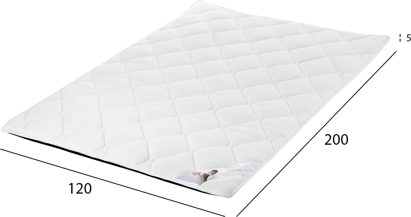 Topper s peno 120x200x5H cm
