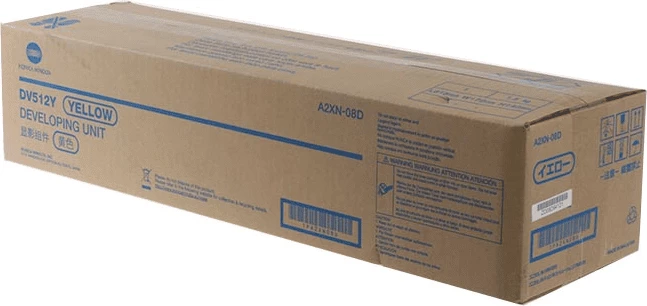 Razvijalna enota, Konica Minolta DV512Y A2XN08D, zmogljivost 600000 strani, standardna, rumena