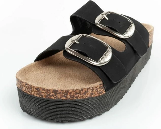 Poletne ženske natikače Lee Cooper, črne