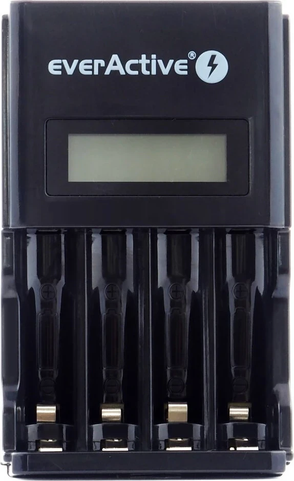 Polnilec baterij everActive NC-450, črn