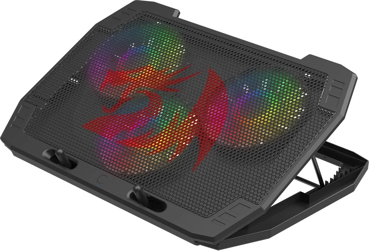 Podstavek za hlajenje za prenosnik do 17", Redragon GCP511 Ingrid, črn