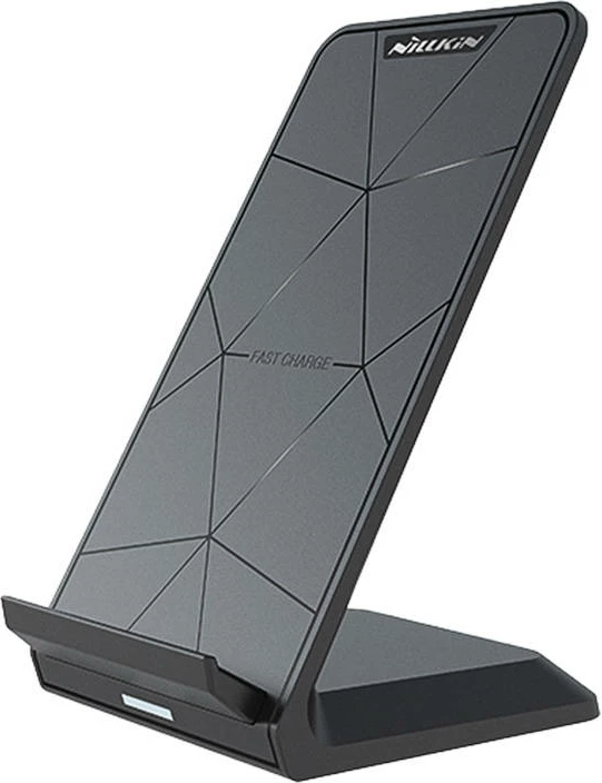 Brezžični polnilec Nillkin Fast Stand Pro, 15 W, črn