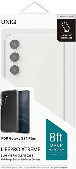 Prozoren ovitek za Samsung Galaxy S24+, UNIQ LifePro Xtreme