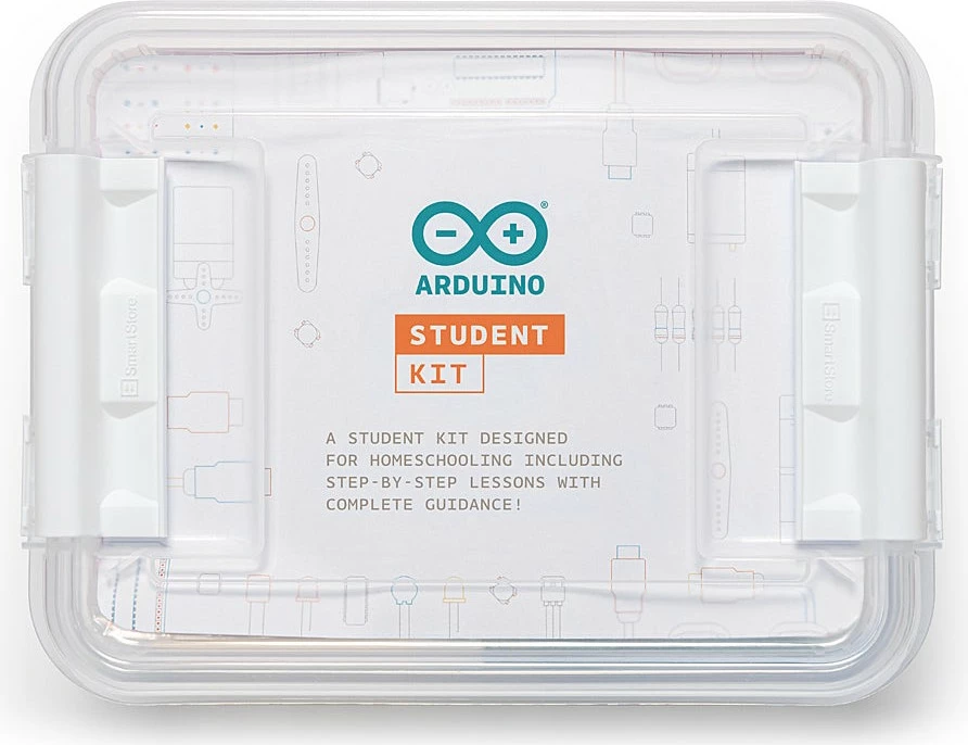 Edukativni komplet za učence in študente z baterijami in prenosno škatlo, Arduino Education Student Kit