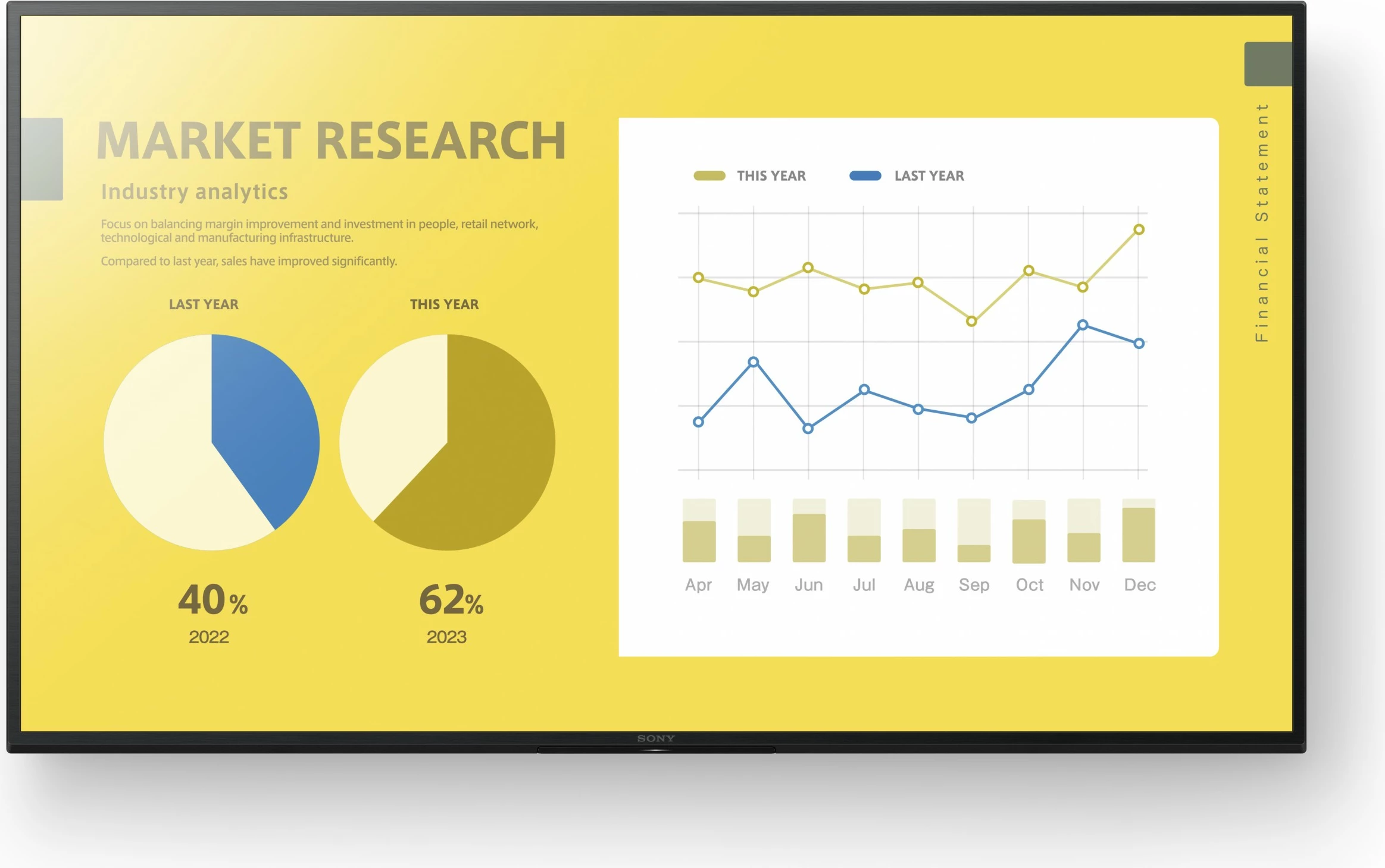 Velik zaslon 4K Ultra HD, 50 inč, Sony FW-50EZ20L, LED, Wi‑Fi, Android