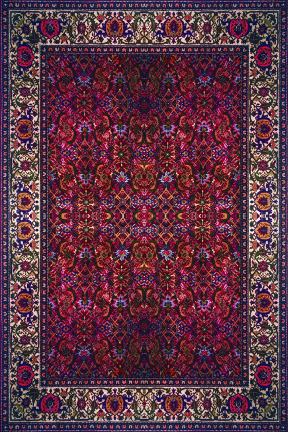 Preproga za hodnik, večbarvna, Conceptum Hypnose CT-1077, 80 x 150 cm