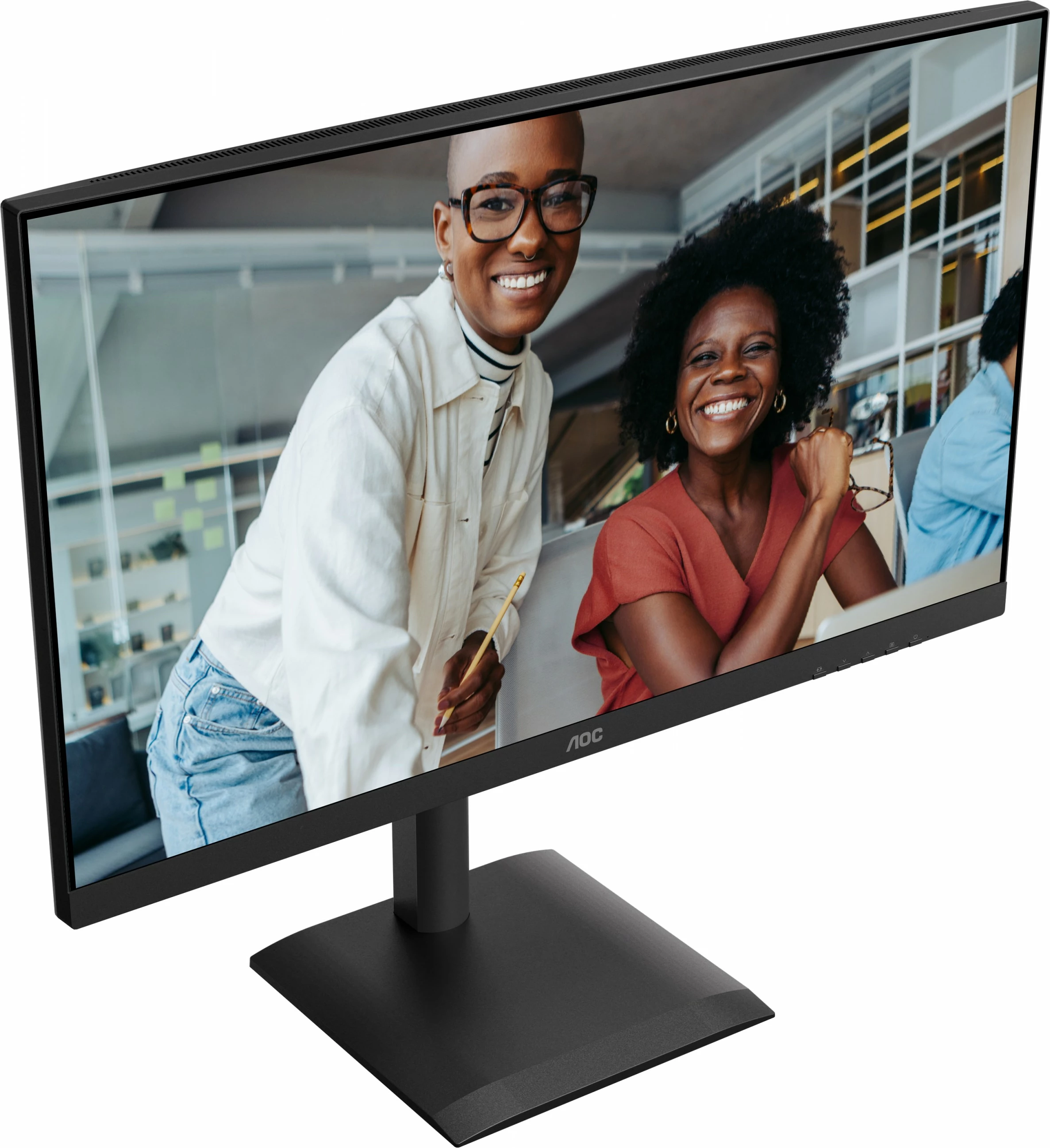 Monitor 27-palčni Ultra HD, 400 nits, USB-C, zvočniki, črn, AOC U27E4CV