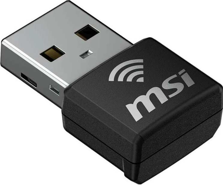 USB Wi‑Fi adapter AX1800 Nano MSI, Wi‑Fi 6, 1775 Mbps