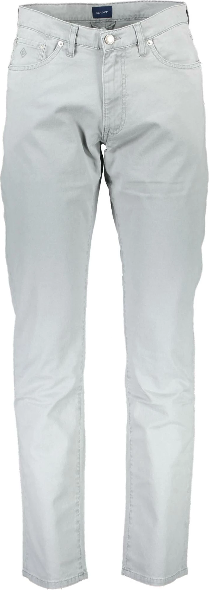 Hlače GANT za moške, siva