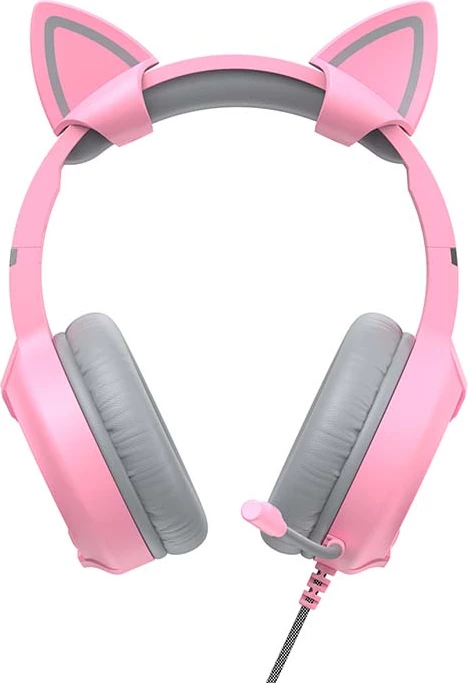 Gaming slušalke z mikrofonom, RGB, roza Havit GAMENOTE H2233D