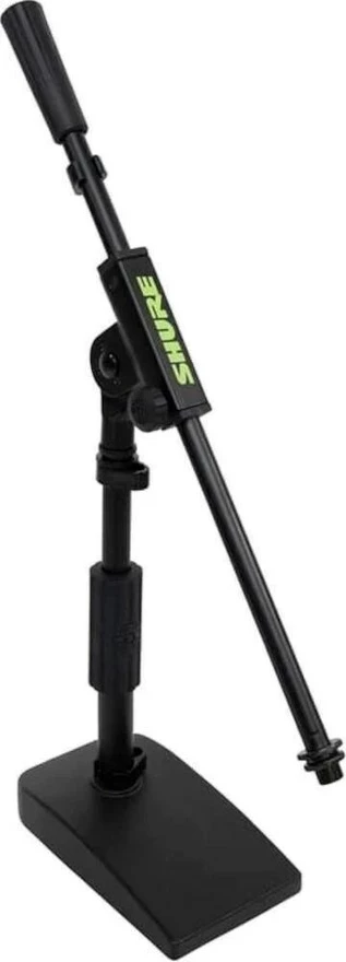 Namizni/stoječi nosilec za mikrofon z roko, Shure SH-DESKTOP2, črn