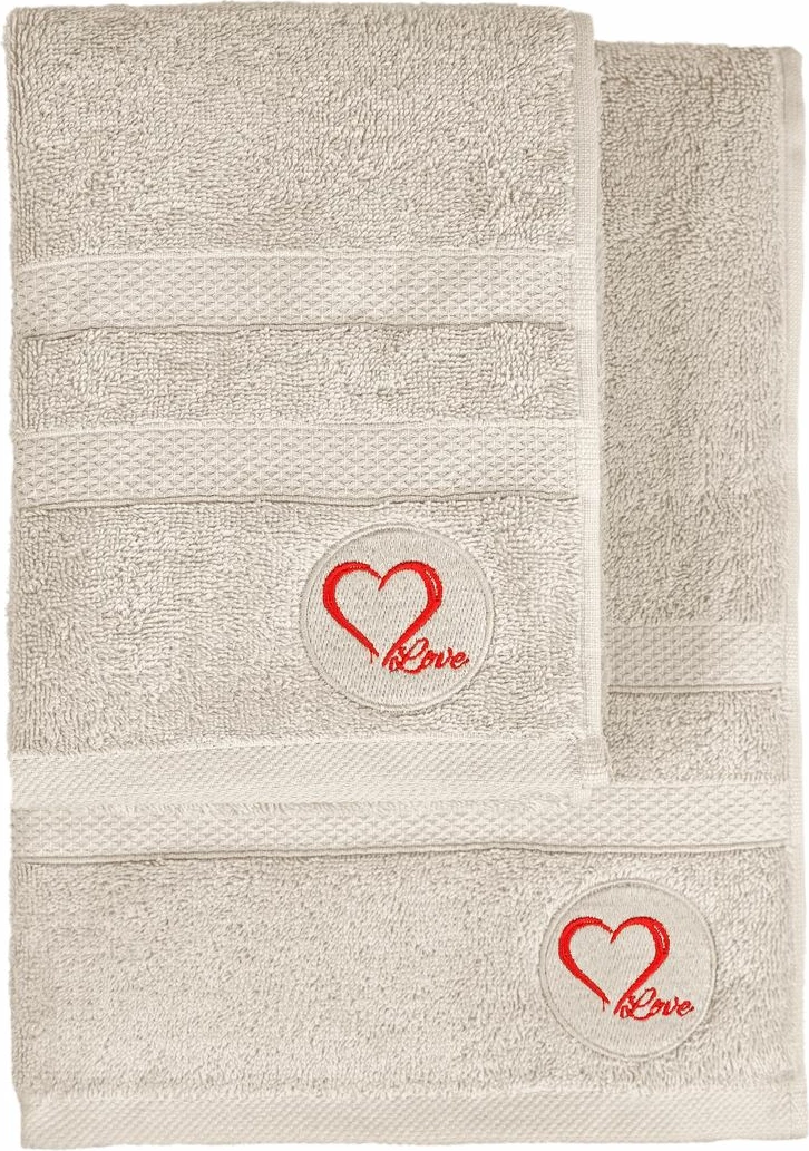 Set brisač za roke in telo (2 kosa), Mijolnir, Love, bež