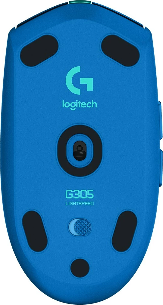 Gaming brezžični miška Logitech G305 LIGHTSPEED, 12000 DPI, 6 gumbov, modra