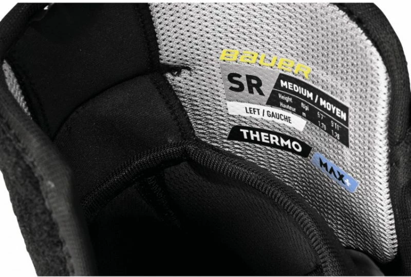 Zaščita za komolec za hokej Bauer, unisex, črna