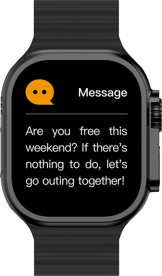 Pametna ura 2" FUSION MT872 Media-Tech, črno/zelena