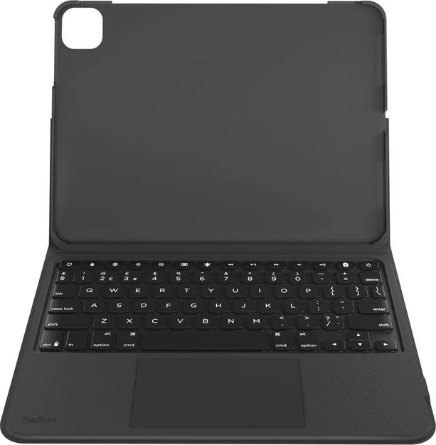 Zaščitni ovitek z integrirano tipkovnico Belkin BBZ001DE-V1 za iPad Pro 11" 3. gen., iPad Air 11" M2, iPad Pro 11" 2. gen., iPad Pro 10,5", črn