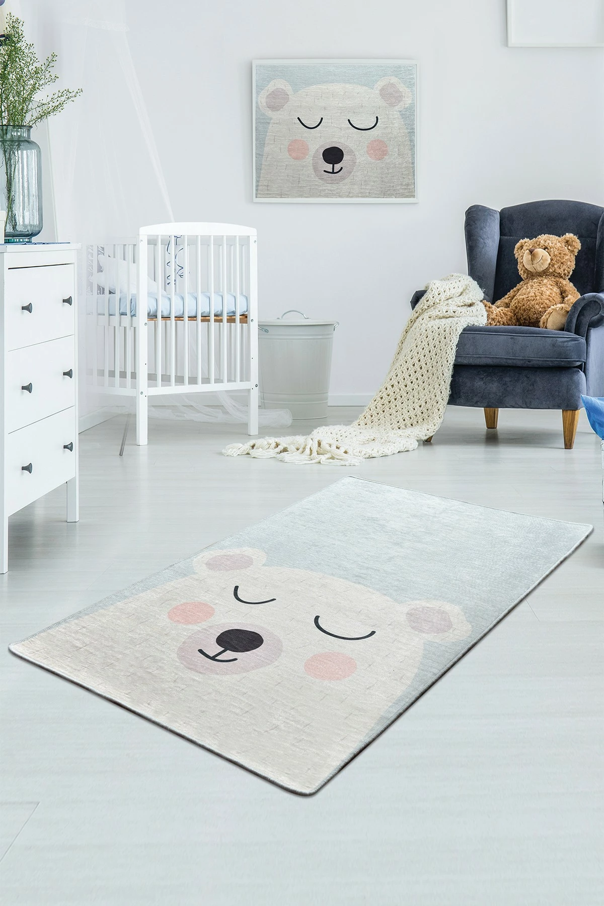 Otroška preproga z zlatim vzorcem, večbarvna, 100 x 160 cm, Conceptum Hypnose Baby Bear