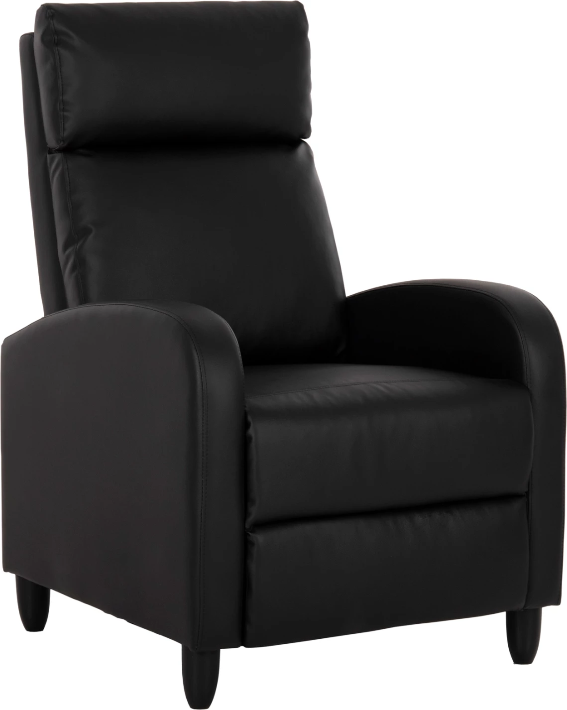 Sprostitveni naslanjač HIBER FH9782.11 črna PU 67,5x90x104Hcm