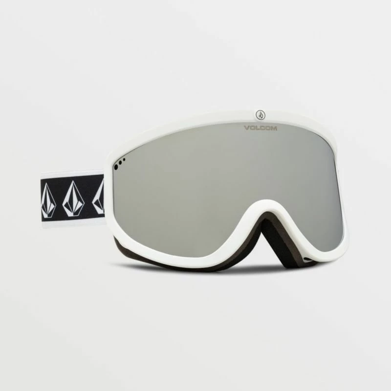 Smučarska očala Volcom, unisex, srebrne