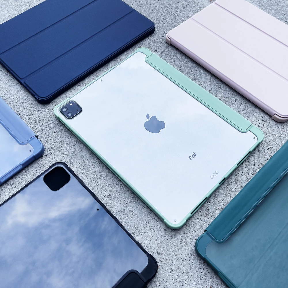 Ovitek za tablico z stojalom Hurtel za iPad Pro 12,9'' (2021/2020), zelen