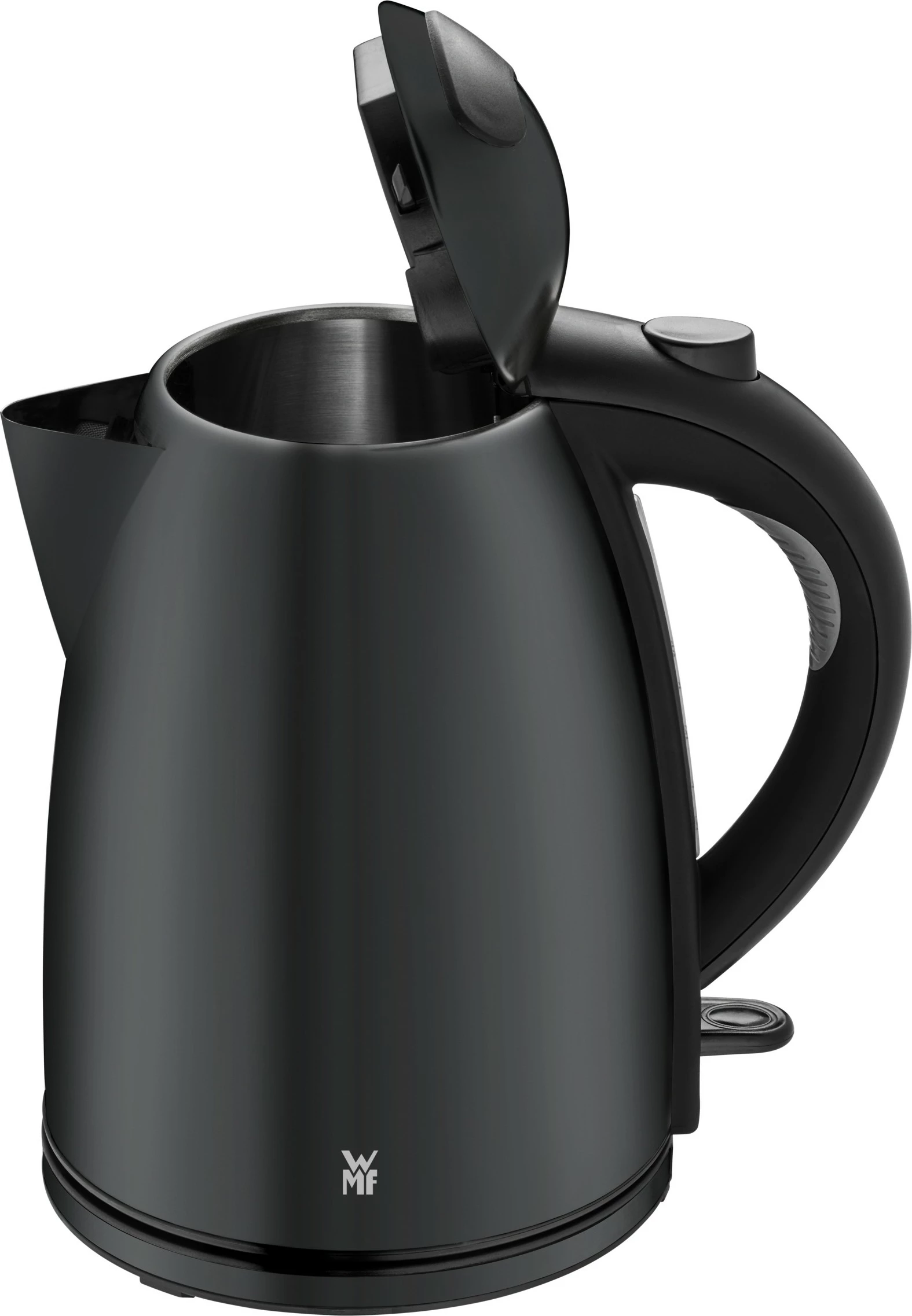 Električni čajnik 1,7 L 2400 W, inox, črn WMF Stelio 0413020072