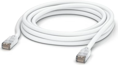 Omrežni kabel Ubiquiti UACC-Cable-Patch-Outdoor-5M-W, Cat5e, 5 m, bel