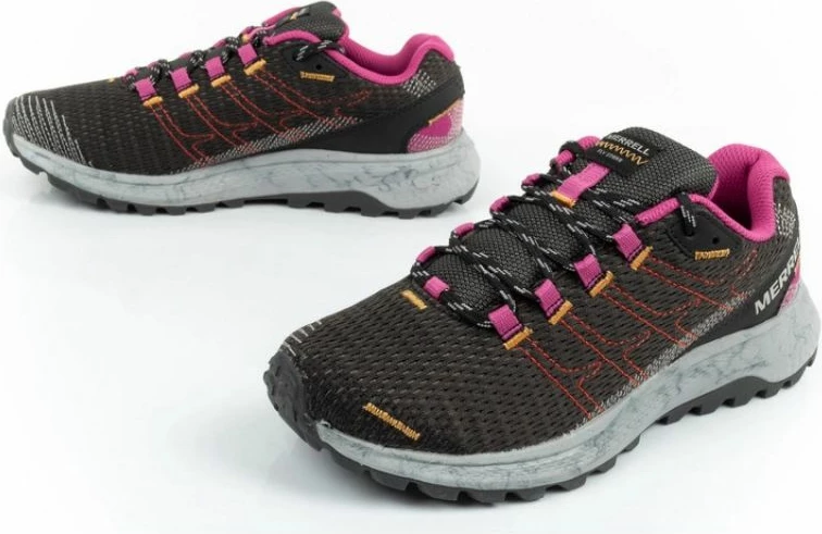 Športne atletske copate Merrell Fly Strike, ženske, črne in večbarvne