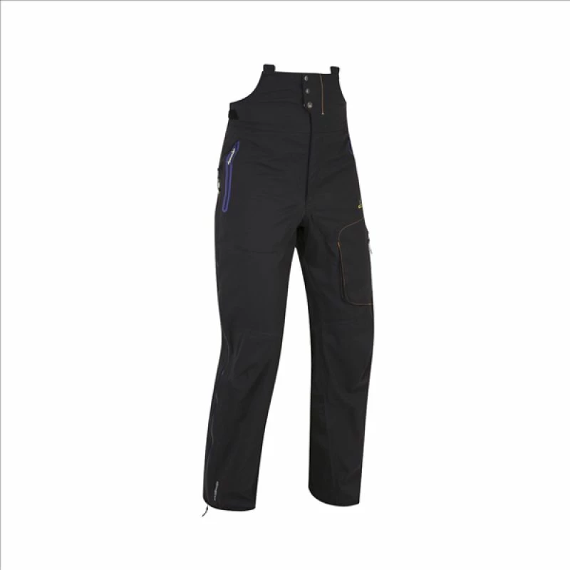 Pohodne hlače Salewa za moške, črne