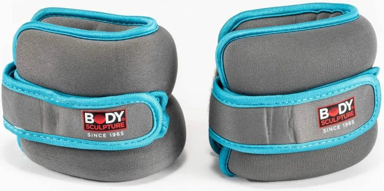 Teže za gleženj Body Sculpture BB 2720U za moške in ženske, siva/srebrna