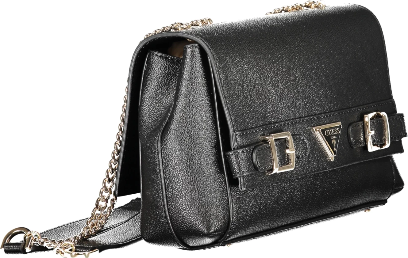 Torba za ženske GUESS JEANS, črna