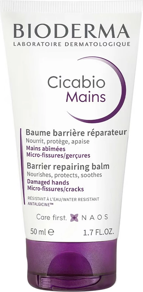 Balzam za roke Cicabio Hands Repairing, Bioderma, 50 ml