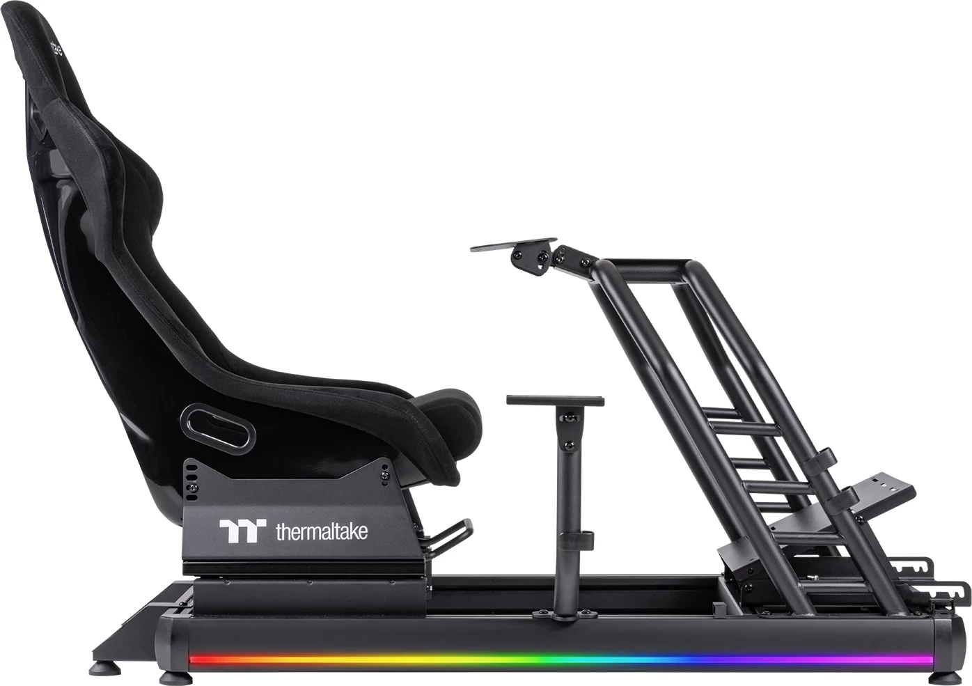 Tekmovalni kokpit, Thermaltake GR500, črn, alumin/ščelik, nastavljiv kot