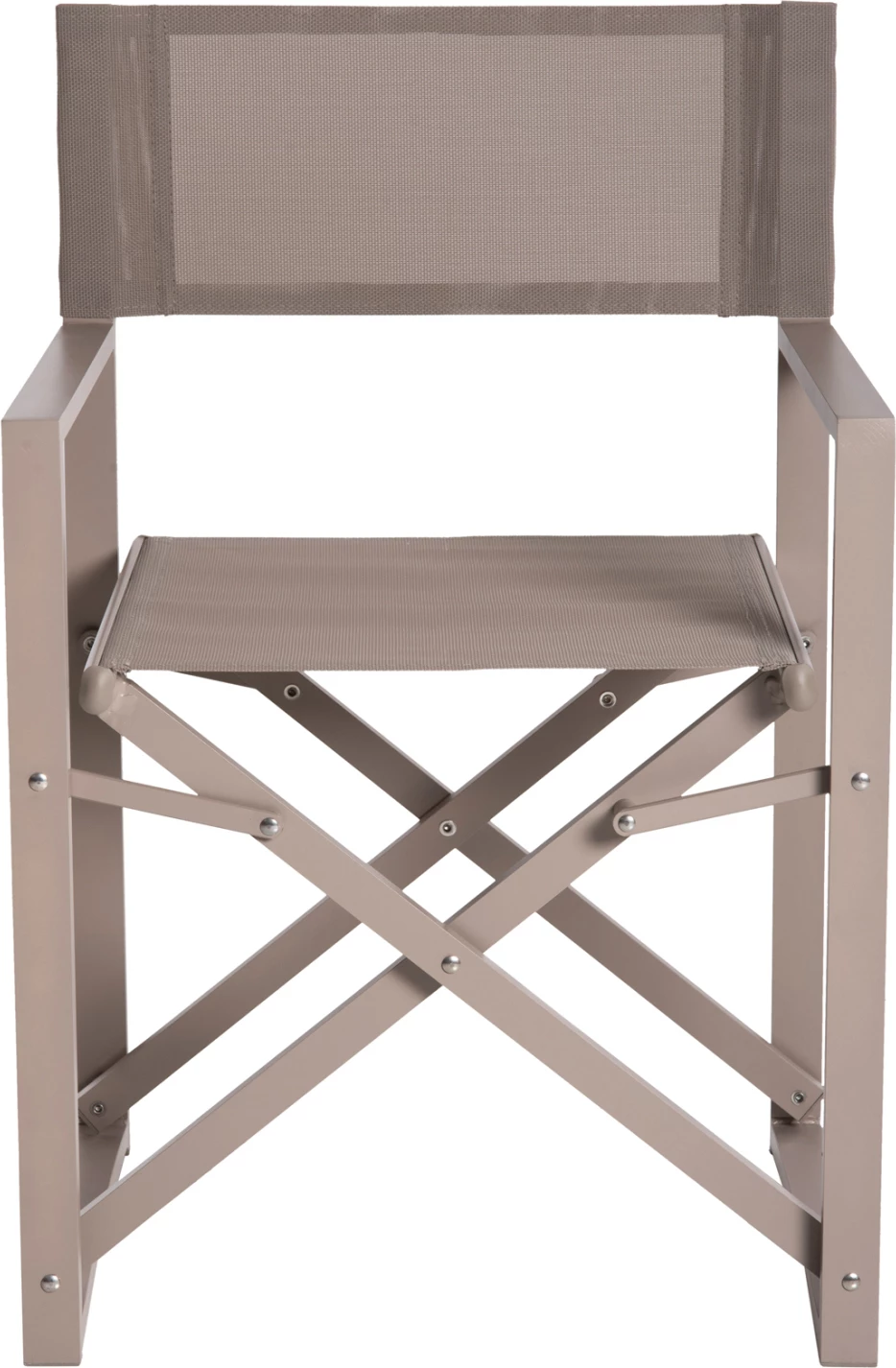 Režiserski stol aluminij DUPRE FH5094.03 barva šampanjca 57x48,5x85.5H cm