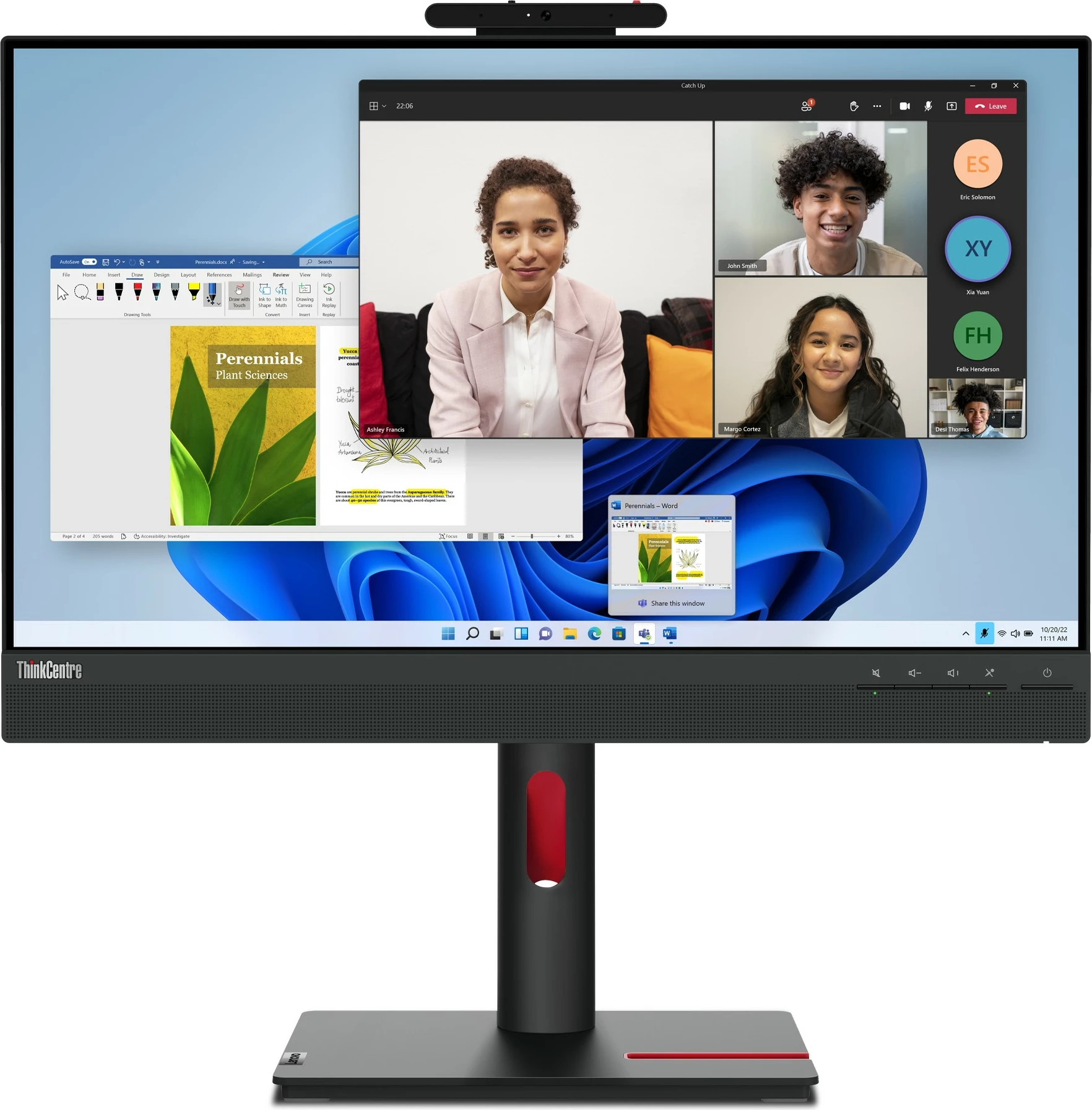 Monitor 23,8" Full HD LED, črn Lenovo ThinkCentre Tiny-In-One 24