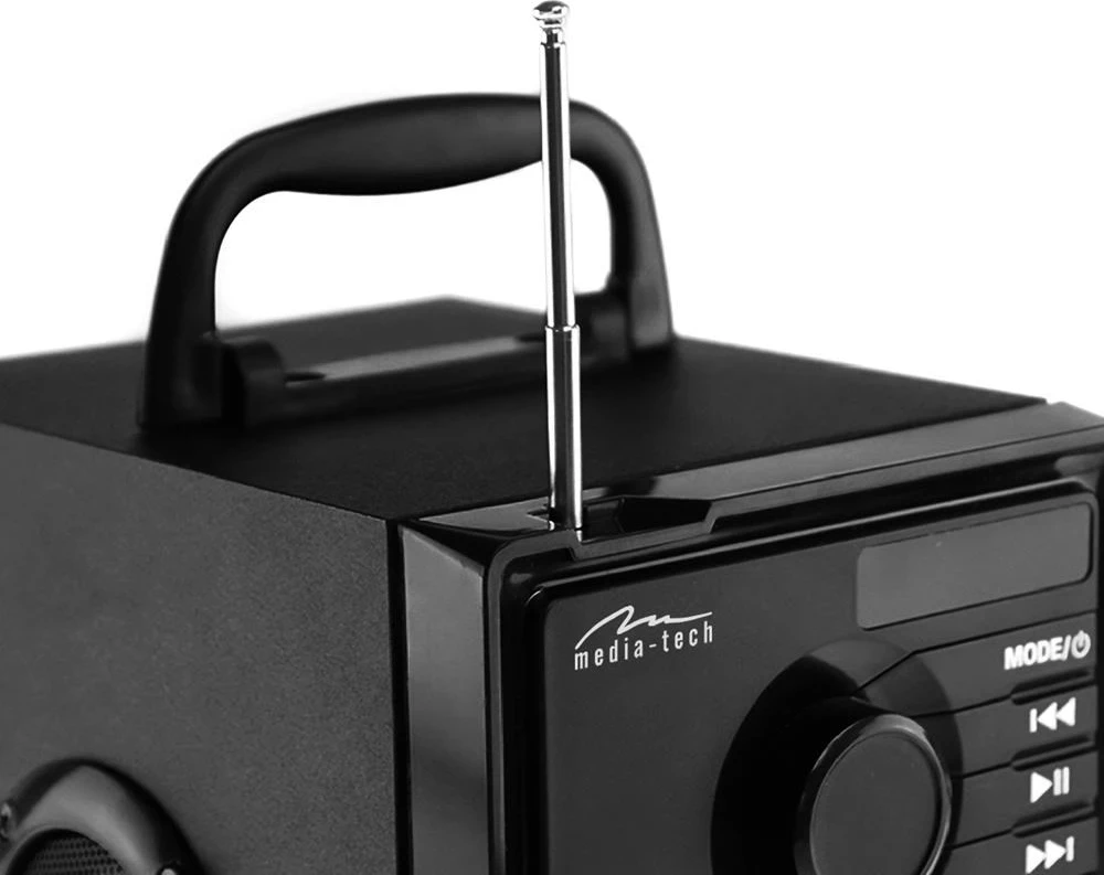 Prenosni zvočnik, Media-Tech BOOMBOX BT, 15 W, črn