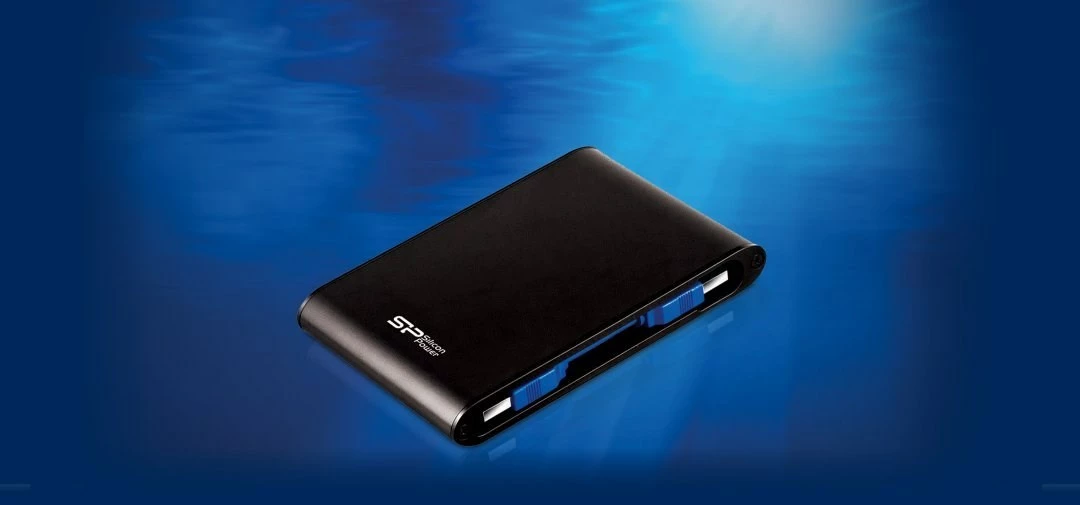 Zunanji trdi disk Silicon Power Armor A80, 1 TB, črn