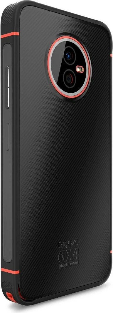 Robusten pametni telefon Gigaset GX4, 4GB/64GB, 48MP, Android 12, črn