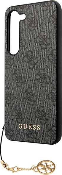 Ovitek Guess 4G Charms Collection za Samsung Galaxy A35, črn