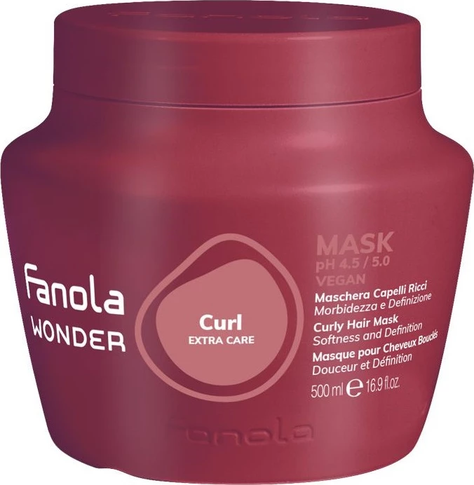 Maska za kodraste lase Fanola Wonder Curl Extra Care, za ženske, 500 ml