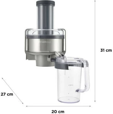 Sokovnik za citruse Kenwood AT641, nerjaveče jeklo, siv