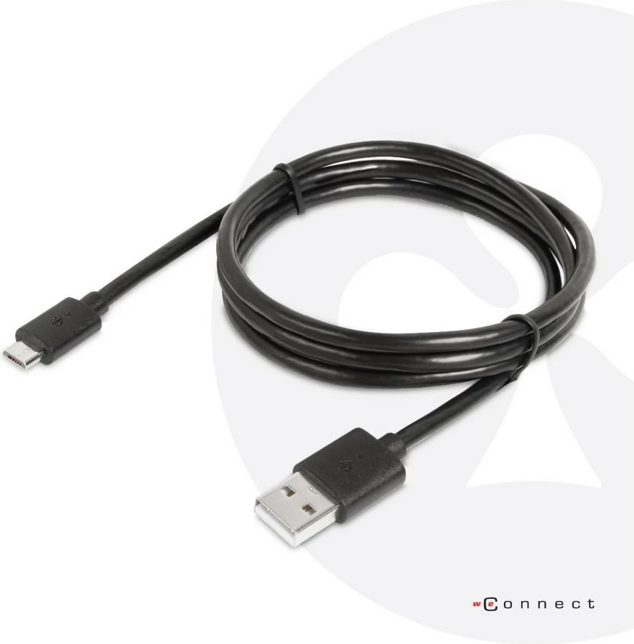 USB kabl 1 m USB A na Micro-USB B, črn Club3D