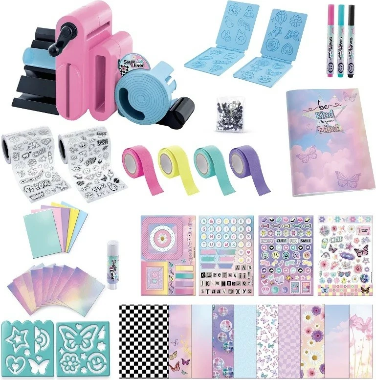 Kreativni set Decor Project Workshop 3-v-1 Epee, 150+ dodatkov, za otroke, večbarven